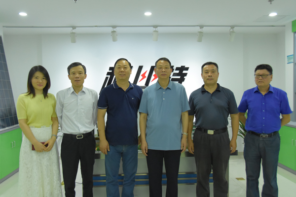 长沙市政协主席、党组书记文树勋一行莅临开云直播nba_开云（中国）防雷走访调研